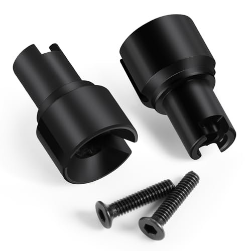 LSG 2PCS Steel Front Rear Diff Output Cup for Chernobyl RC Car Game Arrma 1/18 Granite Grom Typhon Grom 1/14 Mojave Grom Mega 380 Upgrades