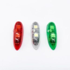 LX RC Airplanes Crazy Light V3 Waterproof Navigation Lights Rechargeable Red Green White LED Flashing Lights 3PCS Set