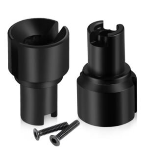 BRKRC Shockwave 55 RC Boat Parts 2pcs Steel Differential Outdrive Front Rear Diff Cup Upgrade