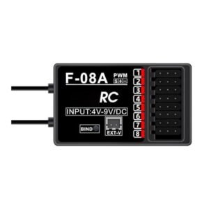 YUELER 4CH 6CH 8CH Receiver F04A F06A F08A for Peak Models RC Airplanes Enhanced Stability Easy Installation