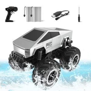 WpQOzzlP 1 5th Scale RC Monster Truck 4WD High Speed Remote Control Car All Terrain Waterproof Toy for Kids and Adults