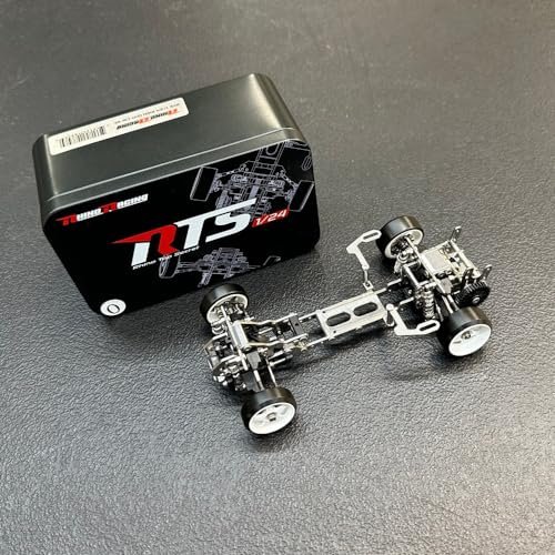 Helidirect Supper-G RTS V0 1/24 RC Drift RWD Stainless Steel Main Chassis Kit (Rhino Racing) - Remote Control Car, Cars Drift Almost Full Assembled Chassis Kit
