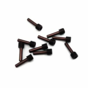 10pcs S2 Hard Steel M4 x 3 x 12 x 2 Driveshafts Screw Pins Upgrade Parts for RC Star Wars X Wing Fighter