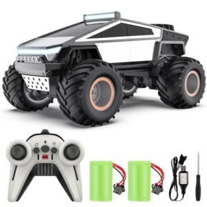 Gralima 1/12 Large Scale RC Monster Truck with Premium ABS Tires 4WD All Terrain 2.4GHz Off Road Toy Car for Boys