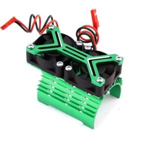 KTM RC 200 Parts High Performance Metal Motor Heat Sink Cooling Fan 36mm Green Upgrade Accessory