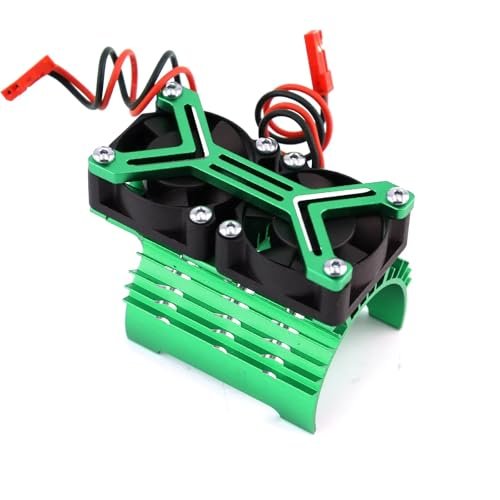 KTM RC 200 Parts High Performance Metal Motor Heat Sink Cooling Fan 36mm Green Upgrade Accessory