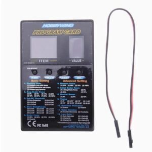 STASRC Hobbywing Brushless Electric Tuning Parameter Programming Card for RC Car Nitro Engine Tuning