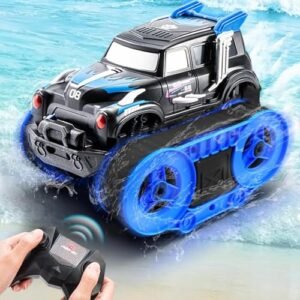 JoyToyz Amphibious RC Tracked Truck 1 16 Scale 2.4GHz All Terrain Waterproof Remote Control Monster Truck for Kids Age 6 7 8 9 10 11 12
