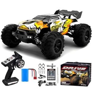HSOH Cobra RC Monster Truck 1 16 Scale 4x4 Remote Control Car with 70km h Brushless Motor 2 4G Radio LED Lights 1500mAh Battery for Boys and Adults 16102PRO 70KM H Box