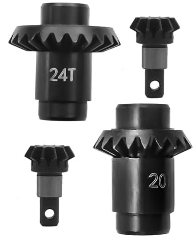 TIKSCIENCE 12 20T and 12 24T Overdrive Helical Axle Gear Set for 1/24 RC Crawler FMS FCX24 FCX18 Enhancing RC Circuit as Integrator and Differentiator Performance