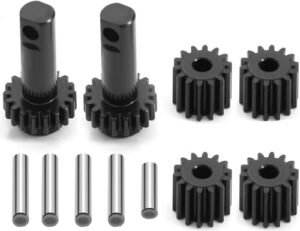 Omni Gear RC 51H Parts Hardened Steel Differential Gear Set for Traxxas Slash 2WD Rustler Bandit Bigfoot Ford Nitro Stampede