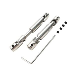 Metal Drive Shaft Supply RC Universal Driveshaft for MN82 1/12 RC Hobby Car Perfect for RC Hobby Trade Show Enthusiasts