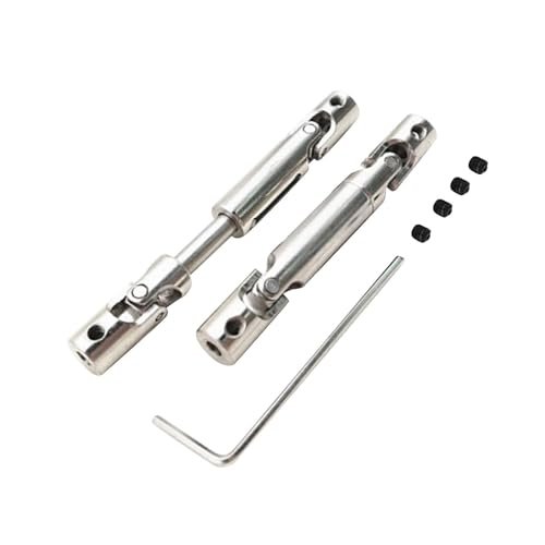 Metal Drive Shaft Supply RC Universal Driveshaft for MN82 1/12 RC Hobby Car Perfect for RC Hobby Trade Show Enthusiasts