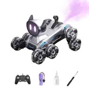 XOS Remote Control Robot Dog Interactive Toy with Rechargeable Battery LED Eyes and Music Perfect Gift for Kids Available at RC Willey Twin Falls Idaho