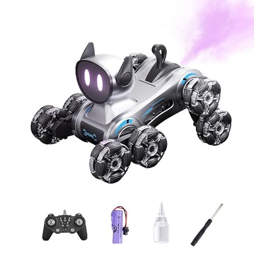 XOS Remote Control Robot Dog Interactive Toy with Rechargeable Battery LED Eyes and Music Perfect Gift for Kids Available at RC Willey Twin Falls Idaho