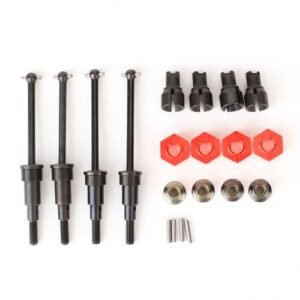 RCAWD 40CrMo Driveshafts and Wheel Hex Set for ARRMA Mojave Grom Losi NASCAR RC Components Drifter Wheel Upgrade Kit