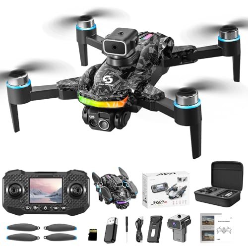 SkyRider Lightning RC Plane with 1080P HD Camera 8GB Storage Card and Brushless Motors for Adults and Kids