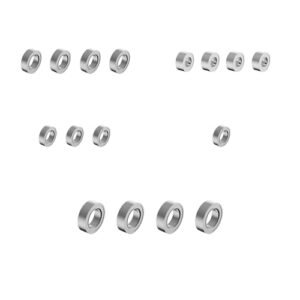 VIRCAS R16061 Ball Bearing Set for GT86 RC Body ROG1 X12S Spare Part