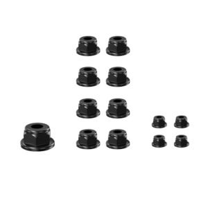 VIRCAS R16057 Lock Nut M4 M3 M2.5 Essential Spare Part for RC Trawler Car ROG1 X12S