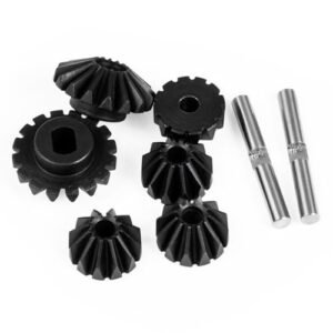 BRKRC Steel Differential Gear Set Bevel Gears for Tamiya TT02 TT02B XV02 1/10 RC Car Upgrade Parts Vantage RC Car Parts