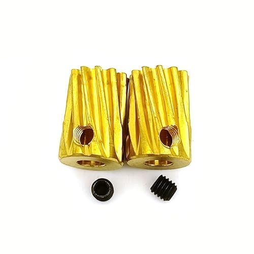 STASRC 2pcs Motor Pinion Helical Gear 11T 3.5mm for Align T Rex 450 Helicopter