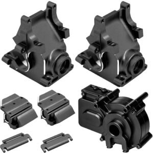 ARRMA Front Rear Gearbox Housing Center Gearbox Set for 1/8 Nitro RC Kraton Senton Typhon Talion Mojave Infraction Limitless Aluminum Alloy Construction