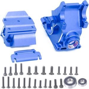 ARRMA Front Rear Gearbox Housing Set for 1/8 Scale RC Planes Aluminum Alloy Construction Improved Heat Dissipation