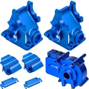 ARRMA 1/8 RC Wheels Compatible Gearbox Set for Kraton Senton Typhon Talion Mojave Infraction Limitless Aluminum Alloy Construction