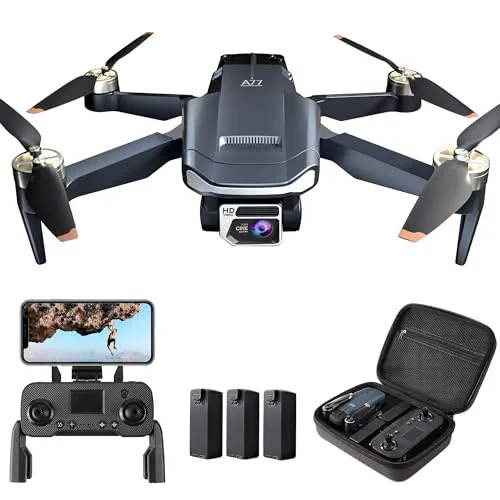 CHUBORY A77 WiFi FPV Quadcopter with 4K HD Camera 84 Mins Flight Time Brushless Motor Drone for Beginners
