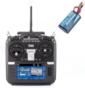 Xiangtat RadioMaster TX16S MKII V4.0 Hall Gimbal 2.4G 16CH ELRS 4IN1 Multi Protocol EDGETX OpenTX Transmitter Remote Control for RC Drone Including BMW M2 RC Body Compatibility