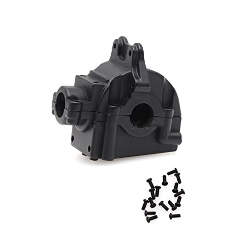 HYtdEGV Metal Box Gear Box Shell Cover Compatible with 144001 1/14 RC Car Differential Housing 144001-1254 Parts(1PCS Black)