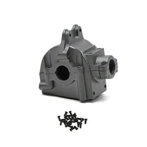 Metal Box Gear Box Shell Cover Compatible With 144001 1/14 RC Car Differential Housing 144001-1254 Parts(1PCS TITANIUM)