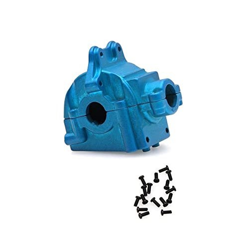 RC Willey Cafe Metal Gear Box Shell Cover for 144001 1/14 RC Car Differential Housing 144001 1254 Parts 1PCS BLUE