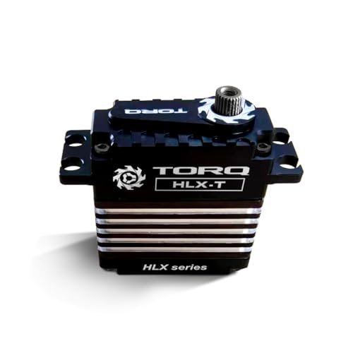 TORQ HLX Black Edition Fullsize Tail Servo - Remote Control Helicopter, RC Helicopter, RC Airplane, Jet Aircraft Model Servo (HELIDIRECT)