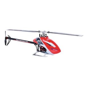 OMPHOBBY M2 EVO MK2 3D Printed Mini RC Plane Dual Brushless Motors Direct Drive 6 Channel Helicopter for Adults