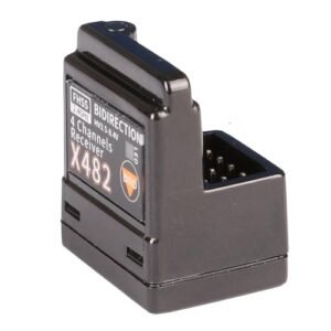 DYSRC X482 2.4GHz 4CH FHSS RC Receiver for Cheap Boats Compatible with SANWA FH3 FH4T Transmitter