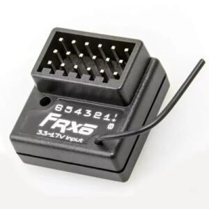 Flysky FRX6 2.4GHz 4CH RC Receiver High Voltage Compatible with NB4 NB4+ NB4 PRO PL18 Transmitter for Dumas Boats RC Crawler Buggy Cars
