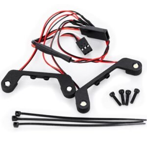BRKRC Zealot Fierce RC Car Parts Front Rear Lights Kit for Arrma 1 18 Granite Grom RC Crawler Car Upgrade
