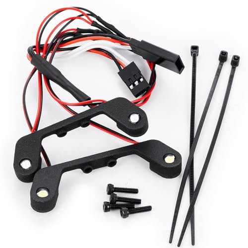 LSG RC Car Body Paint Mask Front Rear LED Light Kit for 1 18 Arrma Granite Grom Upgrades Parts