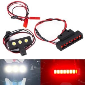 BRKRC 1 18 Typhon Grom RC Light Kit S911 RC Car Parts Front Rear LED Lights Set for Arrma 1 18 Typhon Grom RC Crawler Car Upgrade