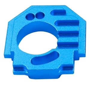 Raflot Aluminum Adjustable Heatsink Motor Mount 7075 for Eazy RC Triton 1/18 RTR Scale Mini Crawler Heat Dissipation Function Blue