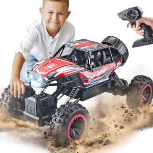 BEZGAR Robby Gordon RC Truck 1/12 Scale Remote Control Monster Truck with Light for Adults and Kids