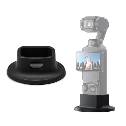 Lupholue Lightweight Compact Silicone Non-Slip Desktop Mount Camera Mount Stand Base for DJI Osmo Pocket 3