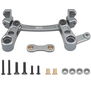 Daitoku Aluminum Steering Bellcrank Assembly Set for Lamborghini RC Car with Steering Wheel 1/8 Arrma Mojave 4X4 4S BLX