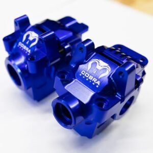 Cobra Racing CR Aluminum Differential Housing Front and Rear for Traxxas Slash Rustler Stampede 4x4 4WD