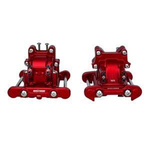BEAXTURBO Racing Upgrade CNC Aluminum 7075 Gear Box Set for Super Tigre RC Engine Parts Losi 8IGHT X Super Lasernut 1 6 6S TLR242025 TLR242043 Red