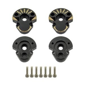 Redcat Ascent 18 1/18 Scale Rc Car Bodies Upgrade Parts 2PCS Black Coating Brass Outer Portal Housing Metal