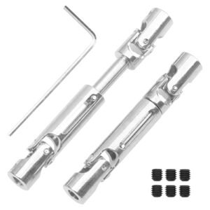 Vgoohobby Steel Drive Shaft Driveshaft 55 69mm Compatible with New Bright RC Mastercraft Boat 2024 MN99S MN98 1 12 2nd RC Upgrade