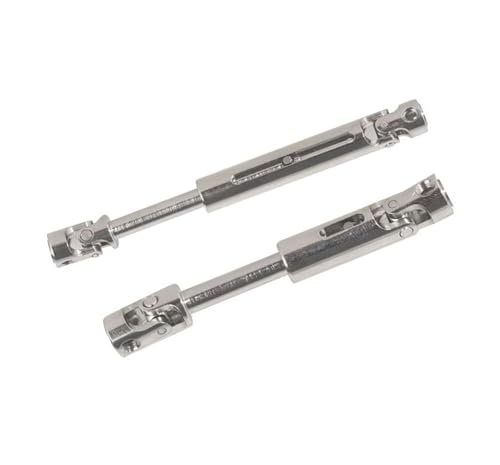 JJRC C8815 RC Jeep YJ Body Upgrade Metal Drive Shaft CVD Driveshaft Replacement Parts 2pcs