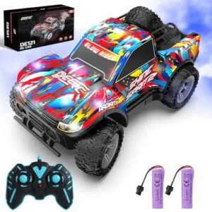 Yokomo Drift RC Car High Performance Remote Control Vehicle with LED Lights and Rechargeable Battery for Kids and Adults